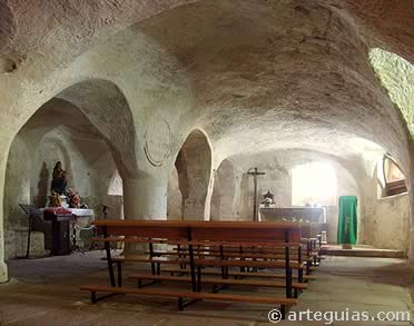 Iglesia rupestre de Santa Mar&iacute;a de Valverde