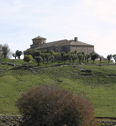 San Miguel de Aralar desde el noroeste