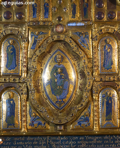 La parte central del frontal