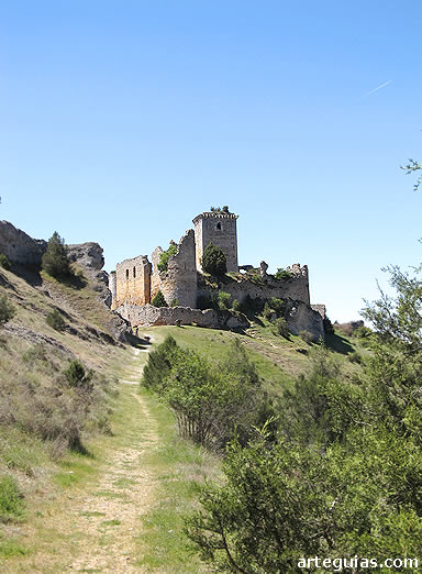 El castillo desde el este