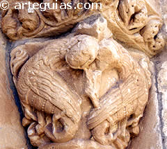 Capitel de la Ermita de los M&aacute;rtires de Garray, Soria