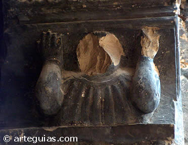 Mocheta de la puerta. Iglesia de Mosqueruela, Teruel