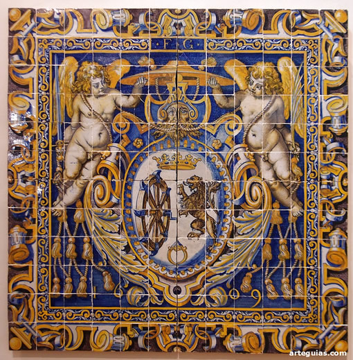 Azulejer&iacute;a de comienzos del siglo XVII