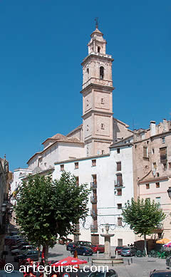 Torre de la iglesia parroquial de de la Virgen de la Asunci&oacute;n