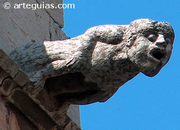 G&aacute;rgola. Iglesia de Santa Mar&iacute;a. Sagunto