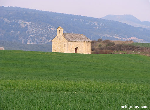 Ermita rom&aacute;nica de Santa Catalina de Azcona