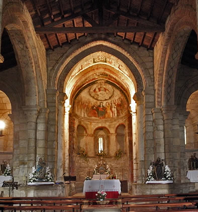 Cabecera de la iglesia del Monasterio de Camanzo