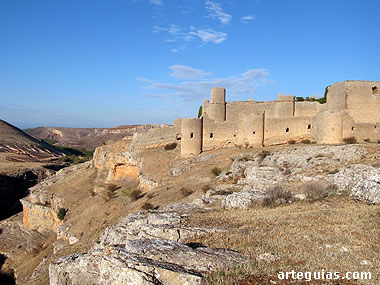 Castillo de Caracena desde el sur