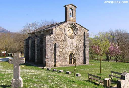 Ermita rom&aacute;nica de Santiago de Egiarreta