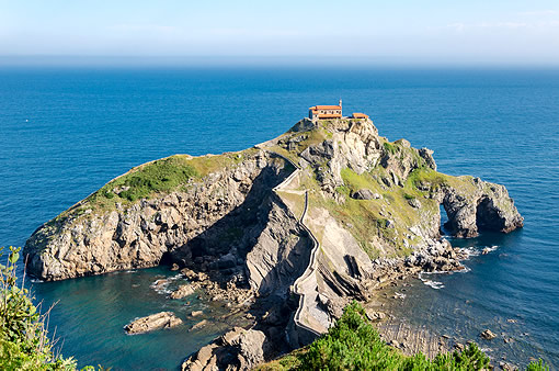 Vistas desde el Mirador de San Juan de Gaztelugatxe