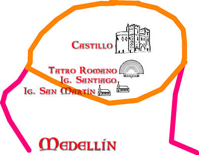 Mapa del Viaje Guiado : Medell&iacute;n