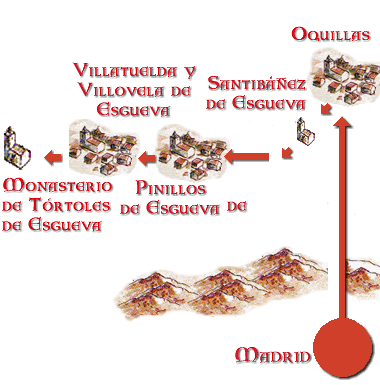 Mapa del Viaje Guiado 