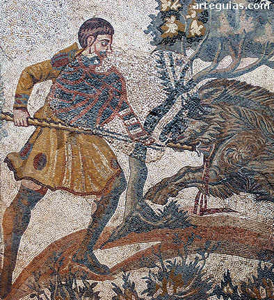 Mosaico del Museo Nacional de Arte Romano