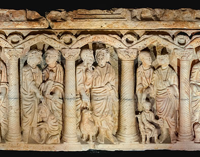 Sarc&oacute;fago paleocristiano de Martos