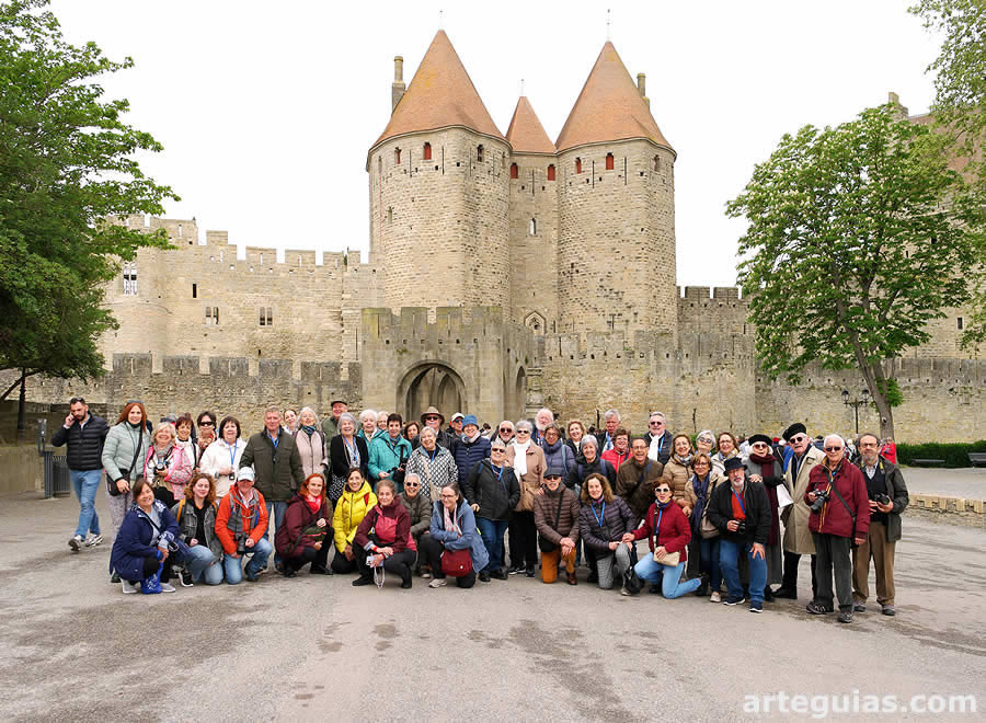 Foto de familia en Carcassonne