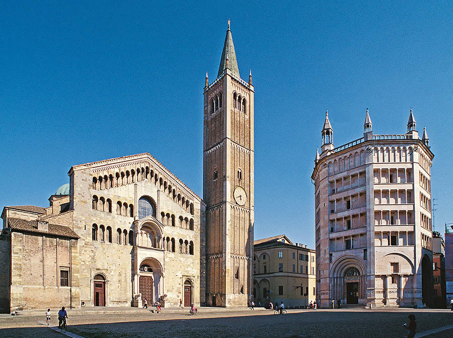Catedral y Bapstisterio de Parma