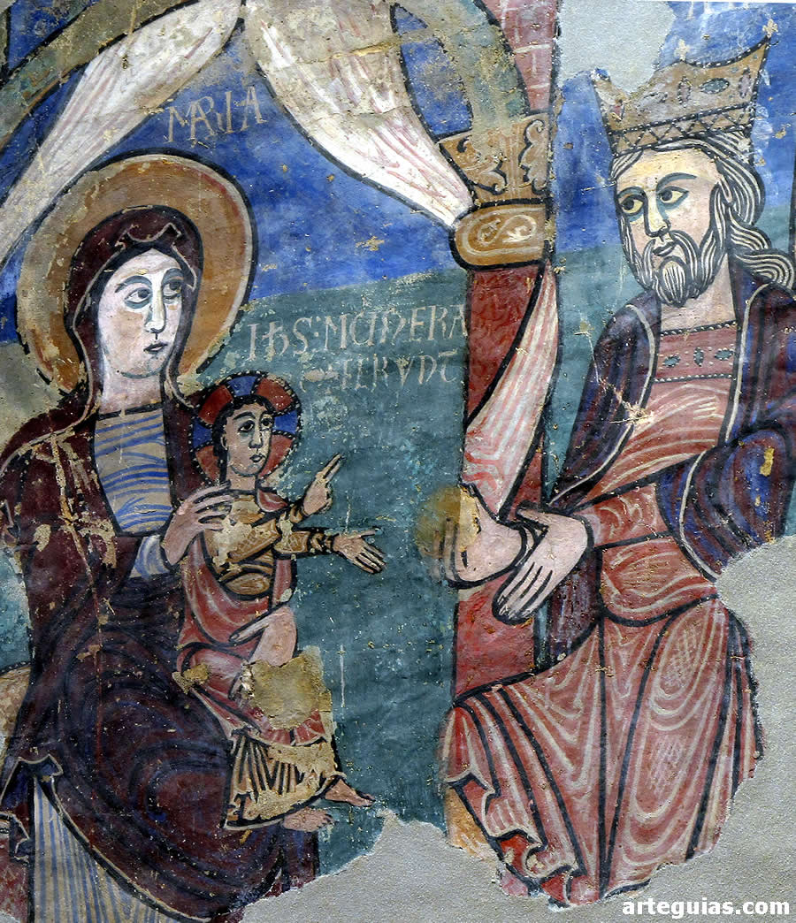 Pinturas rom&aacute;nicas del Museo Diocesano de Jaca