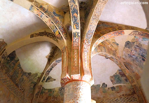 Columna-palmera de San Baudelio de Berlanga. Soria