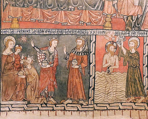 Pinturas en San Sebasti&aacute;n de los Caballeros