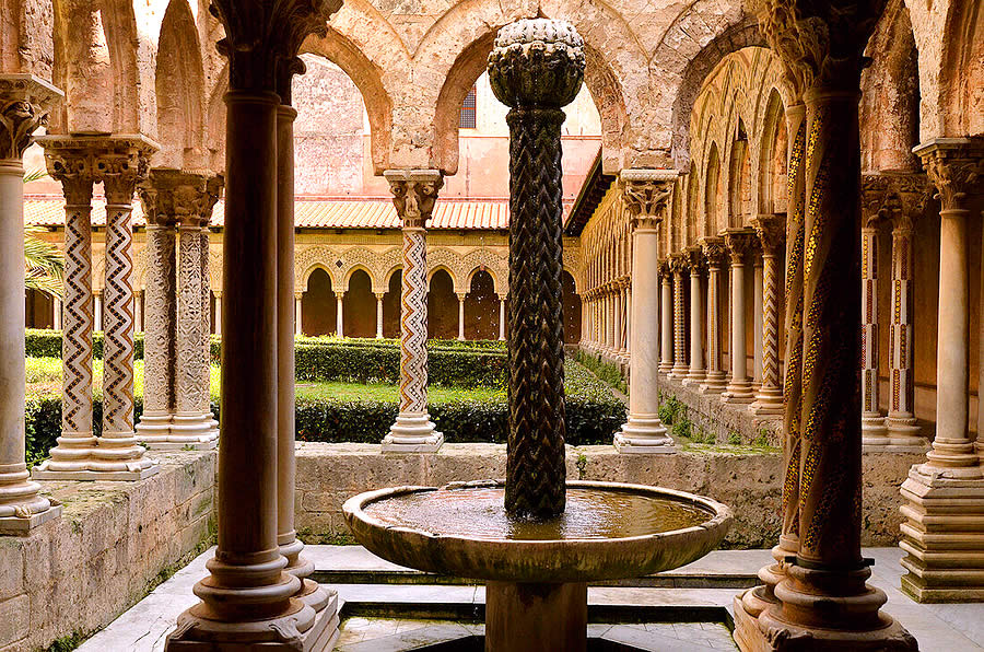 Claustro de la Catedral de Monreale