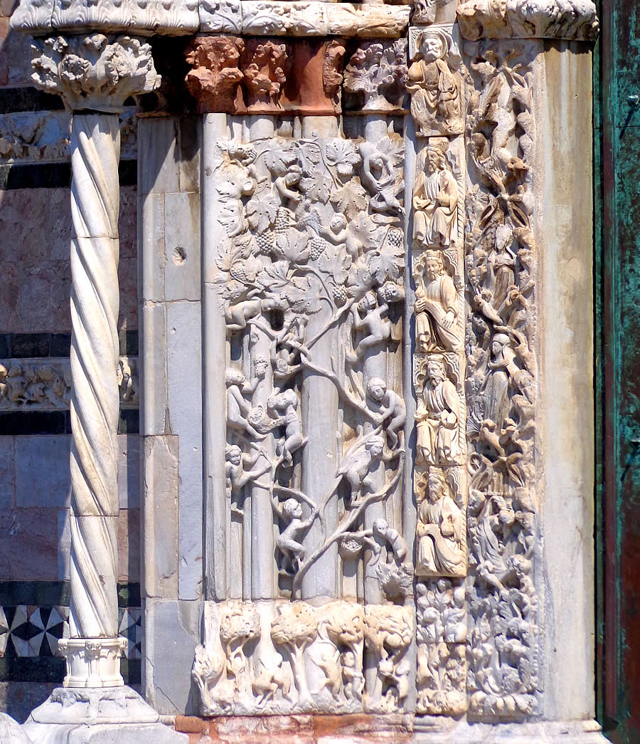 Detalle de la portada de la Catedral de Messina