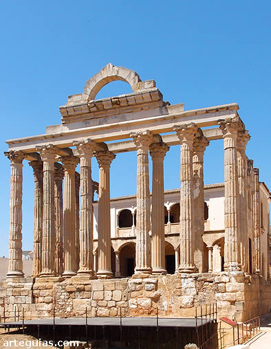 Templo de Diana, M&eacute;rida