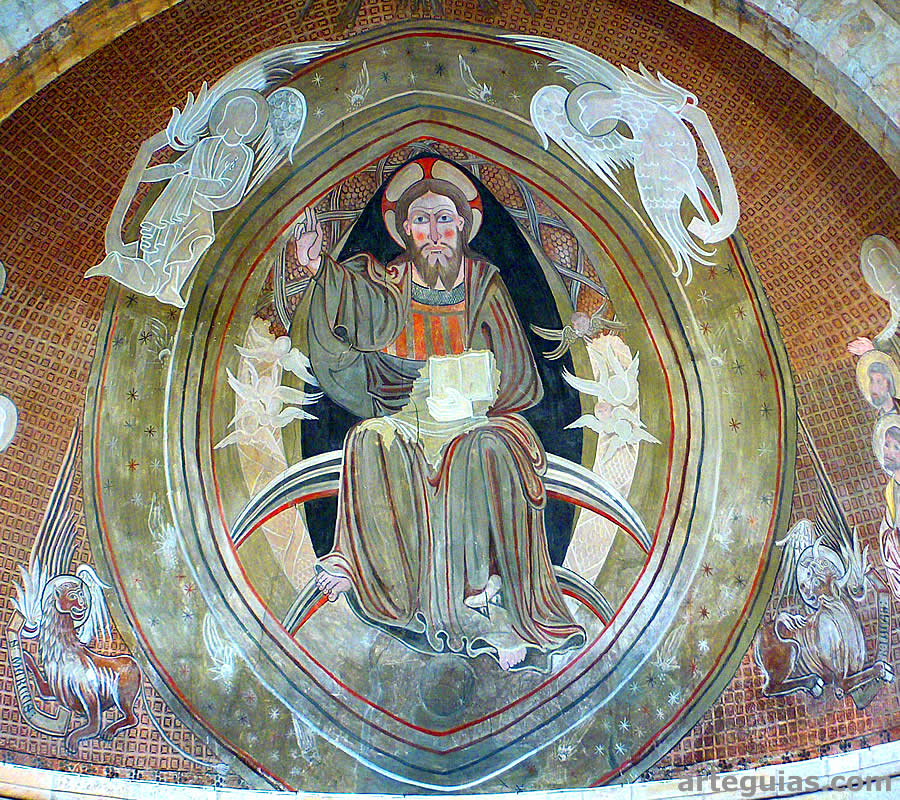 Pinturas tardorrom&aacute;nicas de la iglesia de Valdeolivas
