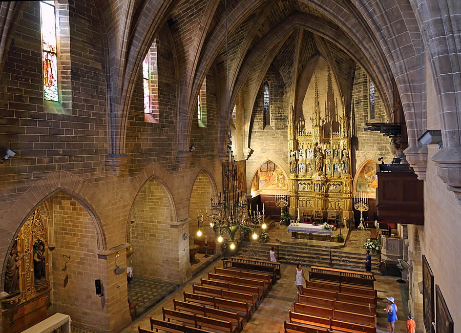 Iglesia g&oacute;tica de Santiago de Palma