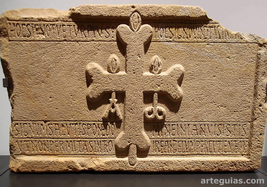 Relieve prerrom&aacute;nico del Museo Arqueol&oacute;gico de Asturias