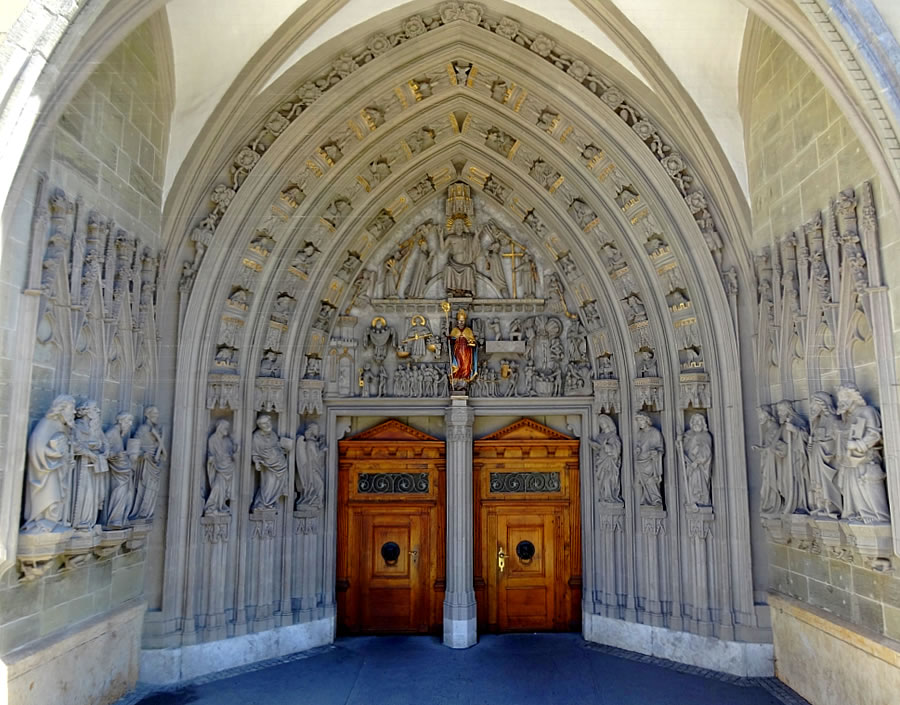 Portada del Juicio de la Catedral de Friburgo