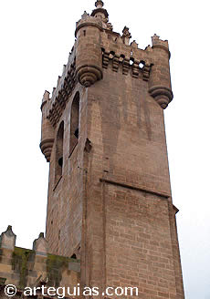 Torre de la iglesia del Salvador. Ejea de los Caballeros