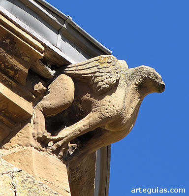 G&aacute;rgola de la iglesia parroquial de S&aacute;daba