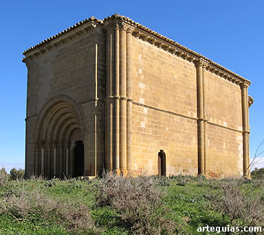La iglesia desde el suroeste