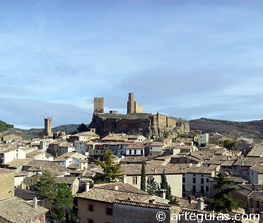 Vista general de Uncastillo